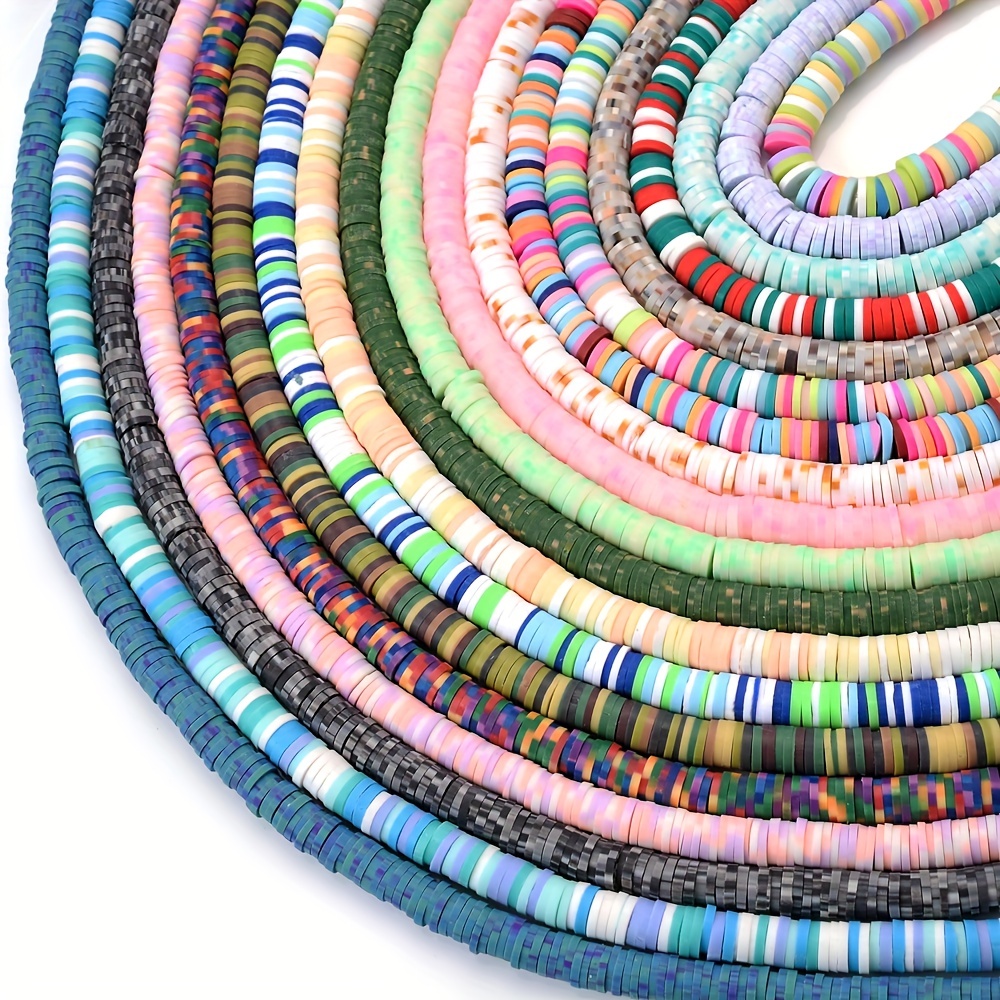 Polymer Clay Beads for Making Jewelry - Colorful Chips